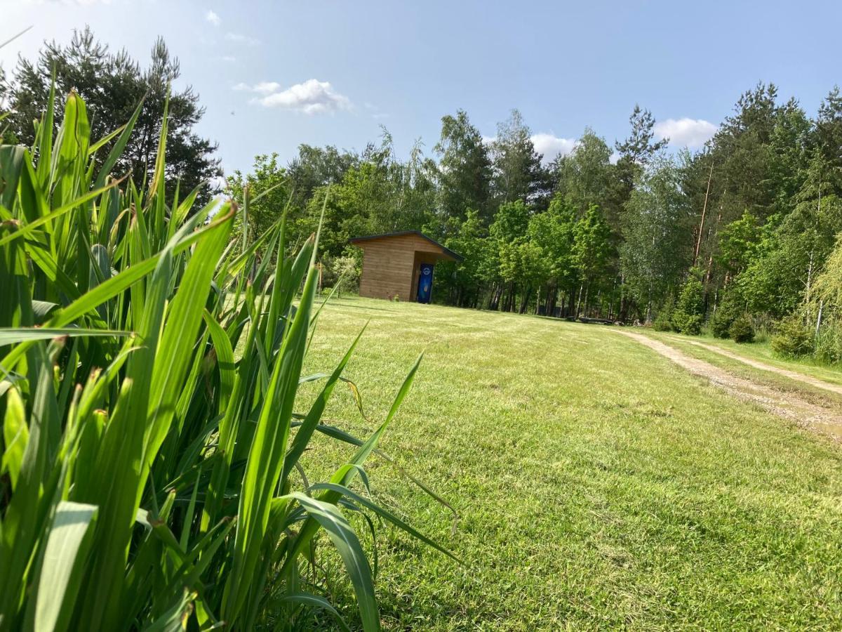 Lesne Zacisze-Pole Namiotowe Hotel Pisklaki Eksteriør billede